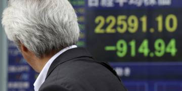 China’s stock index dives 8 per cent but other world markets stable