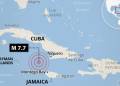 6.1-magnitude tremor follows 7.7-magnitude earthquake between Cuba and Jamaica