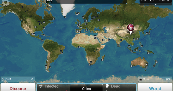 Plague Inc. smartphone game banned in China amid worldwide COVID-19 outbreak