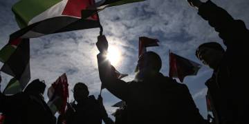 Moroccans rally to support Palestinians in protest of Trump’s Mideast peace plan