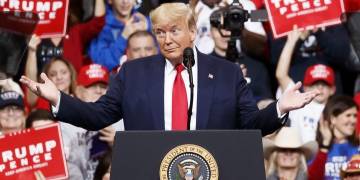 Trump, after impeachment acquittal, wants to ‘shake up the Dems’ at New Hampshire rally