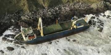 ‘Ghost ship’ abandoned near Bermuda Triangle washes up in Ireland a year later