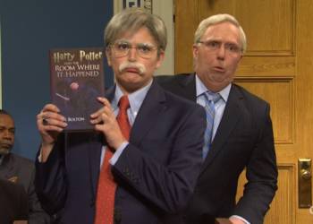 ‘SNL’ parodies a Trump impeachment trial that had John Bolton testify