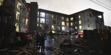 At least 40 buildings destroyed after tornado rips through downtown Nashville