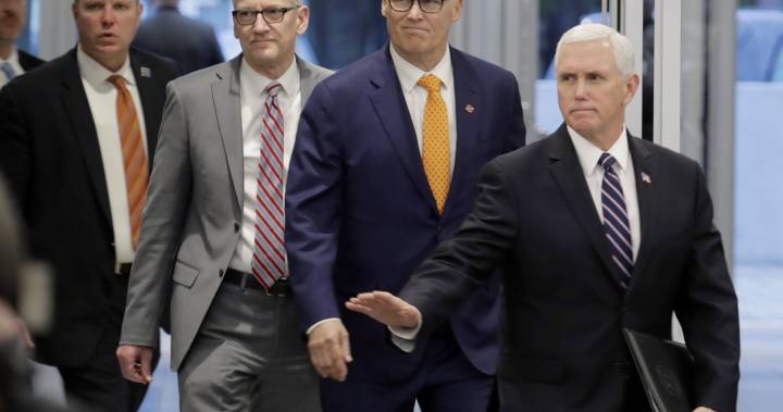 In coronavirus combat, Mike Pence is caught between Trump and a hard place