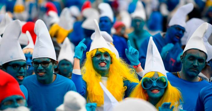 French Smurf rally proceeds despite coronavirus ban: ‘We must not stop living’