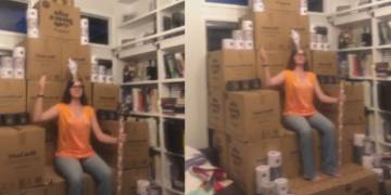 TP lords of Australia: Family accidentally buys 2,304 rolls of toilet paper