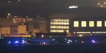 Damaged Air Canada plane lands in Spain after tense hours