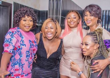 Nollywood Stars Turn Up for Uche Jombo’s 40th Birthday Bash & We Have All the Scoop