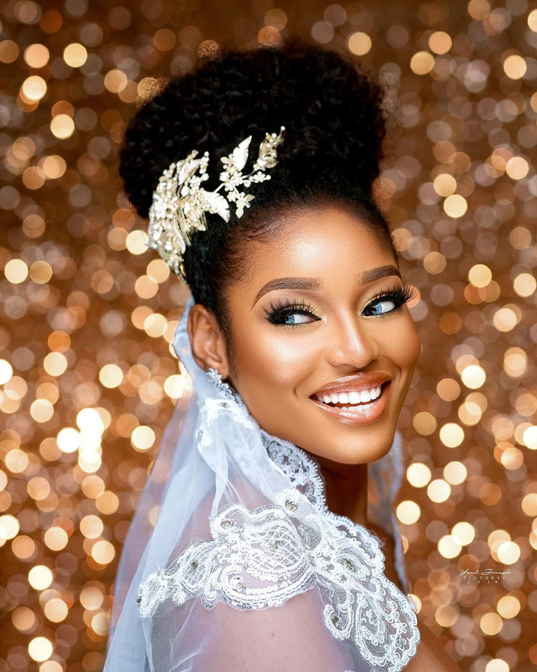 Be a Natural Glam Bride like the 43rd Miss Nigeria on your Wedding Day