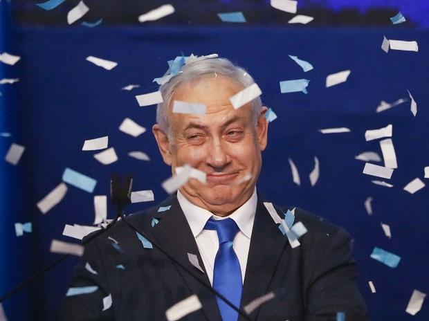 Netanyahu vows to continue as Israel PM despite electoral shortfall