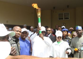 NSF: FCT Minister receives Unity torch, pledges supports for athletes