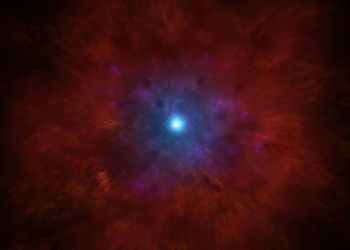 A star exploded into a supernova but it weirdly isn't very bright