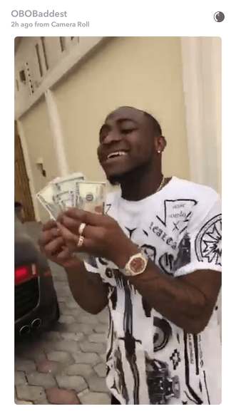 Davido Regrets As He Bashes His Bentley (Video)