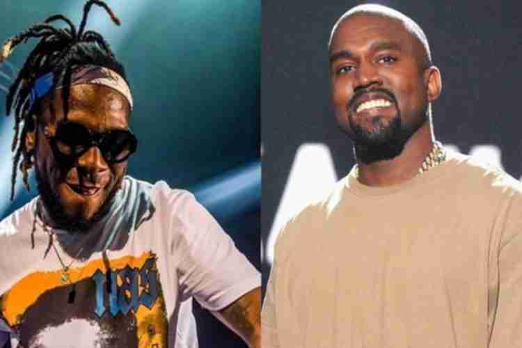 Kanye West Gush Over Burna Boy At Paris Fashion Week (Video)