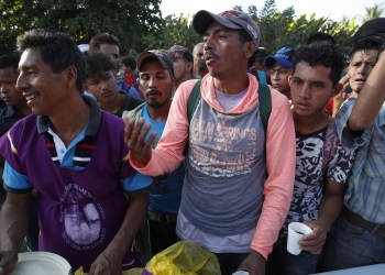 Thousands Camp in Guatemala as Mexico Blocks Migrant Path