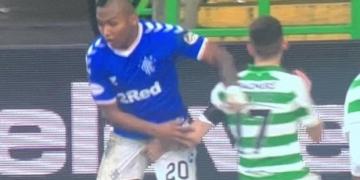 Celtic star faces two-game ban for grabbing Morelos testicles