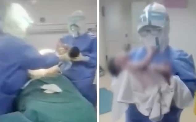 Coronavirus: Baby born to 'contaminated' mother as backlash grows against local Wuhan officials