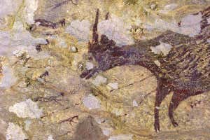 Cave painting